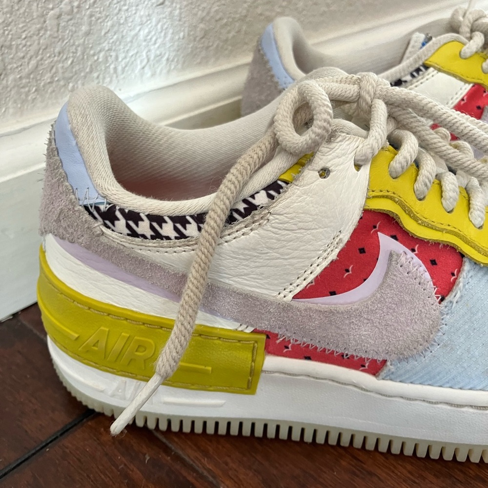 Nike Air Force 1 Shadow ‘Patchwork’ Size 6.5 - image 2